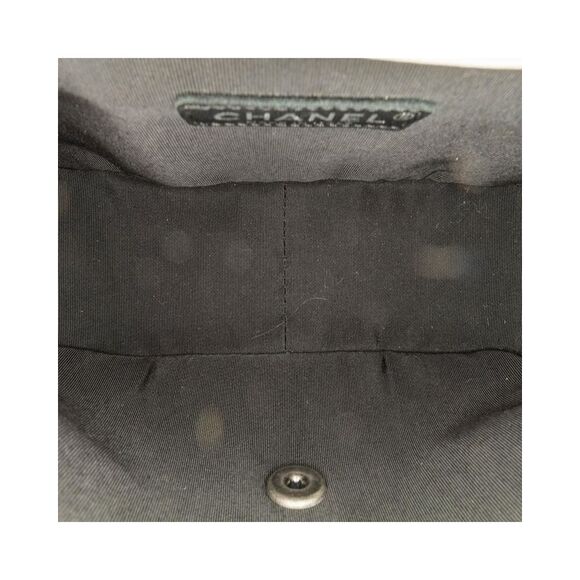 Pre Loved Chanel Quilted Leather Messenger Bag Women White - Picture 4 of 8